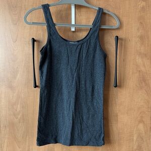 Hard Tail Charcoal Gray Tank Top